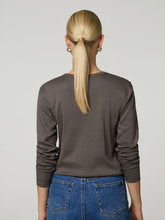 Bild von Langarmshirt aus Baumwolle