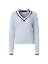 Image sur Pull en maille ajourée