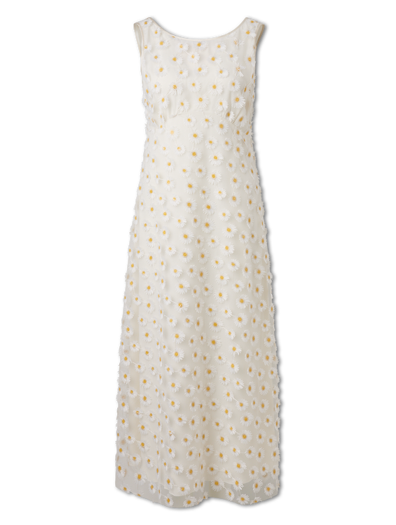 Image sur Robe longue à fleurs