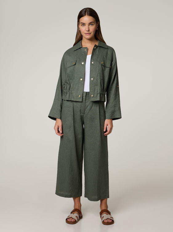 Bild von WIDELEG HOSE MIT BF, RT GUMMI