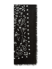 Image sur Écharpe en cachemire au look bandana