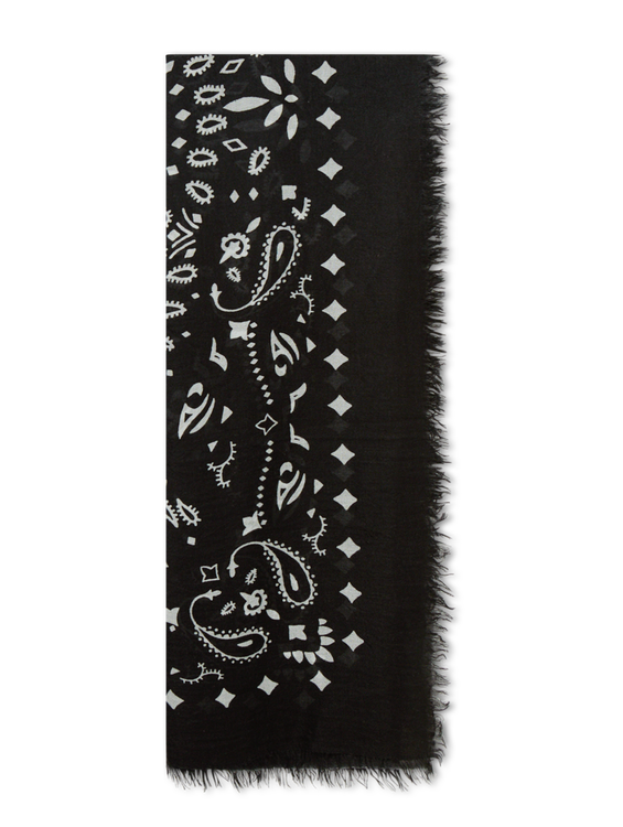 Image sur Écharpe en cachemire au look bandana