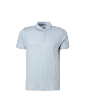 Bild von Poloshirt aus Leinen im Slim Fit