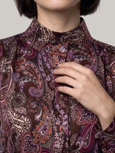 Bild von Bluse aus Satin AMELIEDEA