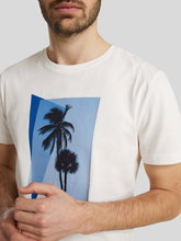 Bild von T-Shirt mit Palmen-Print