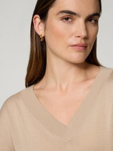 Image sur Pull en maille fine avec de la soie