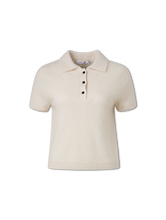 Image sur Pull à manches courtes en maille