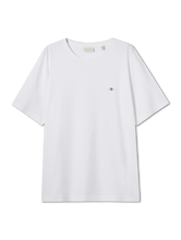 Bild von T-Shirt mit Logo-Stickerei
