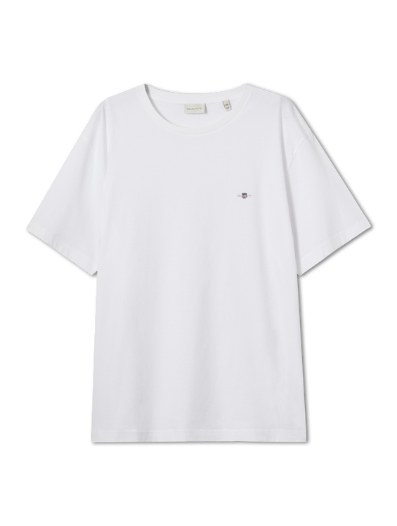 Bild von T-Shirt mit Logo-Stickerei