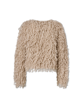 Bild von Cardigan mit Bouclé-Fransen
