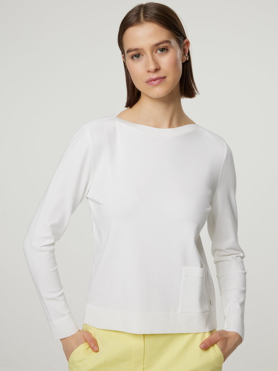 Bild von Pullover aus Feinstrick