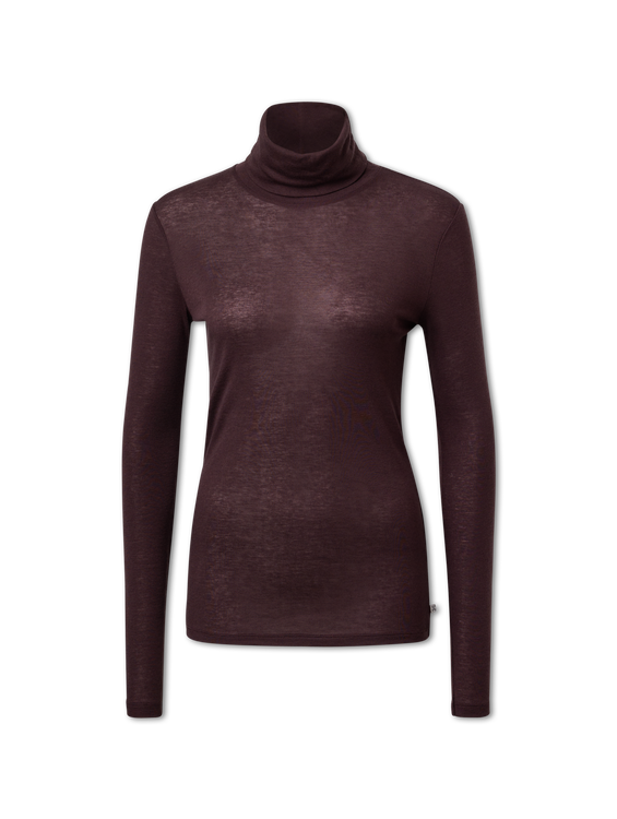 Bild von Rollkragenshirt mit Wolle