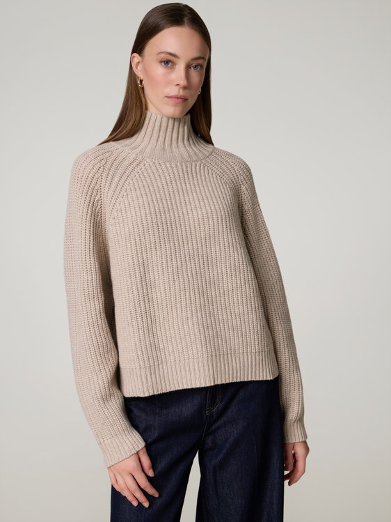Bild von Pullover aus Wolle-Kaschmir-Mix