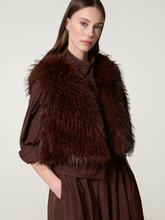Image sur Gilet bohème aspect fourrure