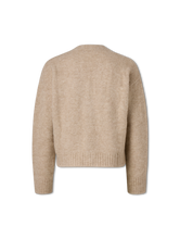 Bild von Strickjacke mit Alpaka