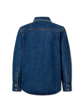 Bild von Hemdbluse aus Denim LINK