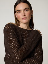 Bild von Pullover aus Lochstrick