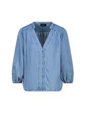 Image sur Chemisier en denim léger