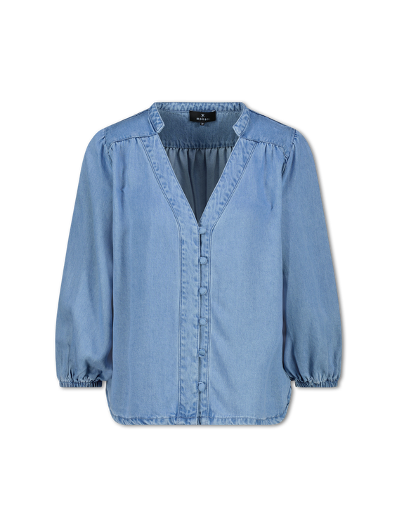 Image sur Chemisier en denim léger