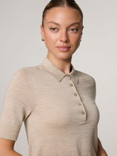 Image sur Polo en laine tricotée FIDENKA