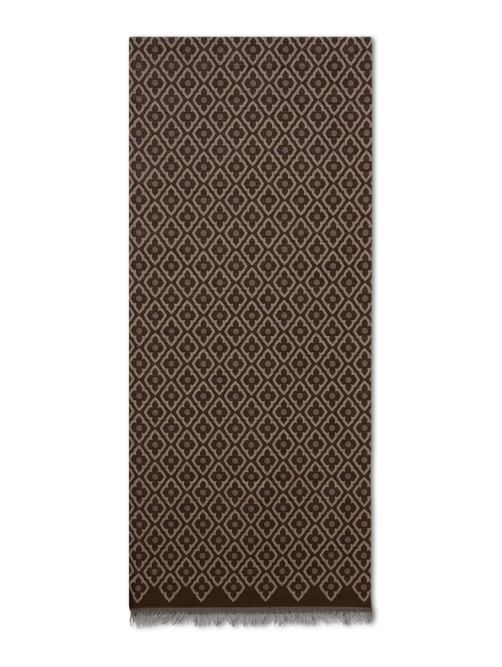 Bild von Schal mit Wolle