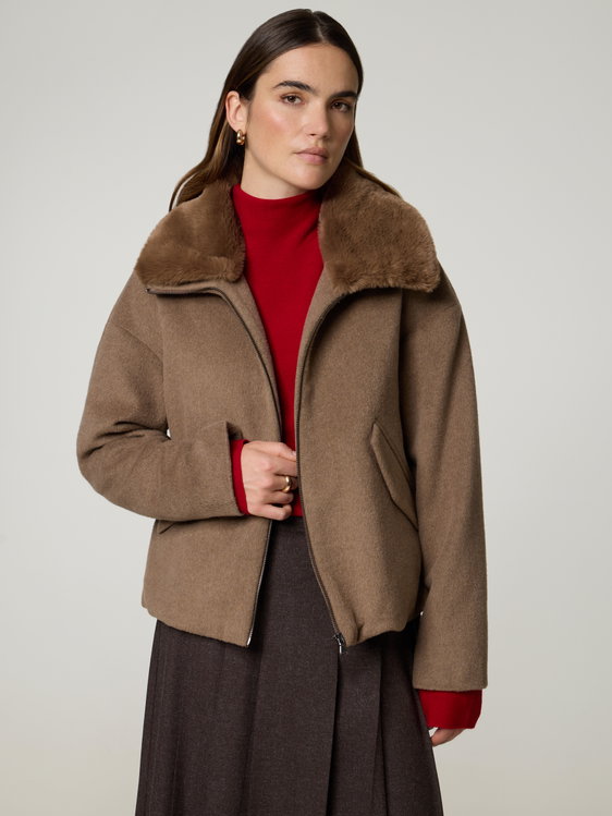 Bild von Jacke aus Wolle