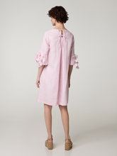 Image sur Robe mi-longue en lin