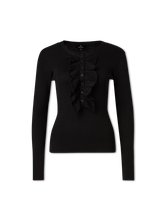 Bild von Langarmshirt mit Volants