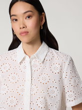 Image sur Chemisier à broderie ajourée VERA