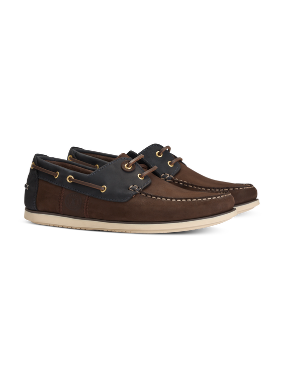 Bild von Bootschuhe mit Veloursleder