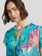 Bild von Bluse mit Blumenmuster