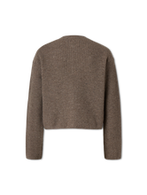 Bild von Strickjacke mit Schurwolle