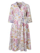 Bild von Midikleid aus Leinen