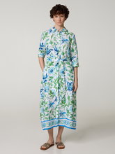 Bild von Blusenkleid mit Floralprint