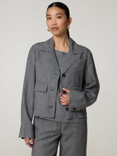 Bild von Leinenjacke im Relaxed Fit