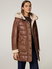 Image de DEMI LEDERJACKE MIT LAMMFELL