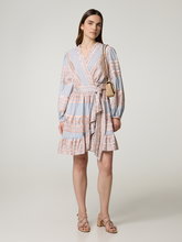 Image sur Robe portefeuille brodée