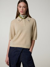 Bild von Kurzarmpullover mit Wolle