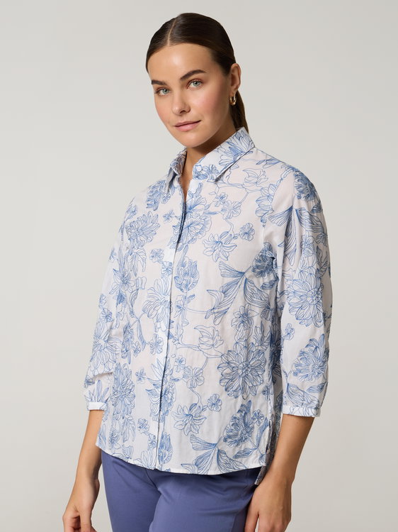 Bild von Bluse mit Leinen VICKI