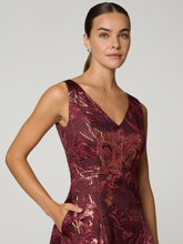 Image sur Robe de cocktail en brocart