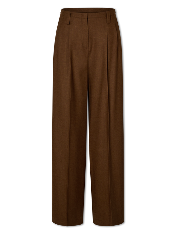 Bild von Bundfaltenhose aus Schurwolle