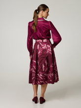 Image sur Jupe midi en jacquard ABEYDEA