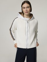 Bild von Strickjacke mit Kapuze