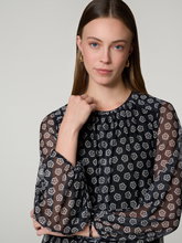 Image sur Robe mi-longue imprimée EVELANDA