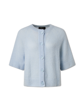 Bild von Strickjacke aus Mohair-Wolle