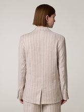 Image sur Blazer avec lin MMNANCY