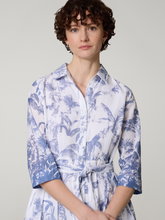 Image sur Robe longue à imprimé