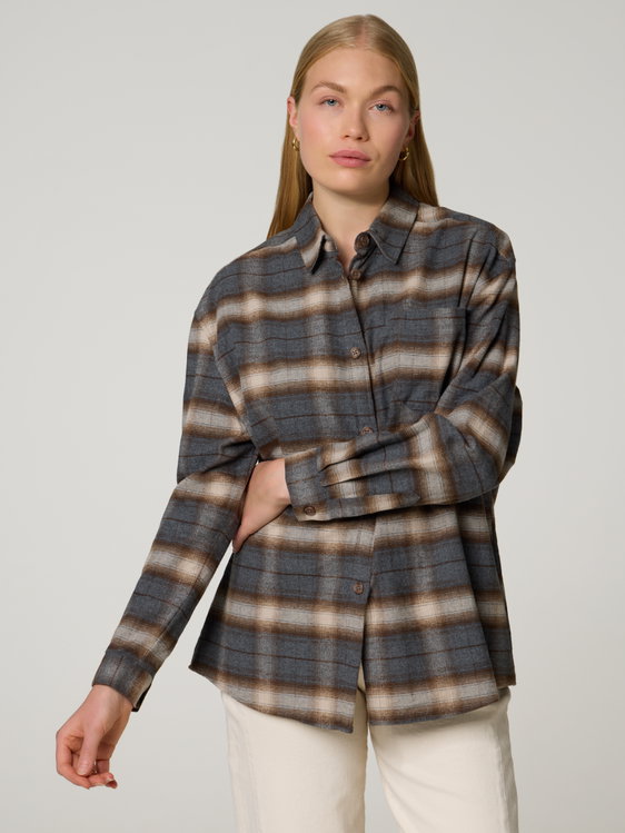 Image sur Chemise en flanelle de coton