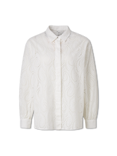 Bild von Bluse mit Lochstickerei