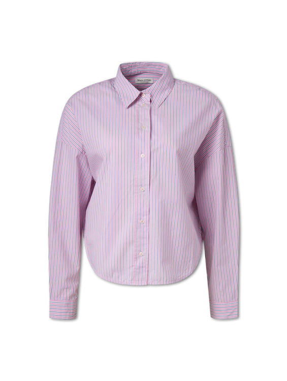 Image sur Chemisier en popeline à rayures